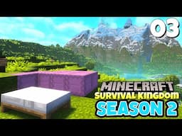 🏔️ The Great Move 🏔️ | Minecraft Survival Kingdom Season 2 Episode #3