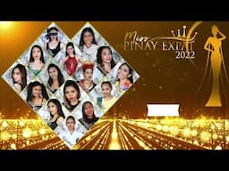 MISS PINAY EXPAT 2022, THE CORONATION NIGHT