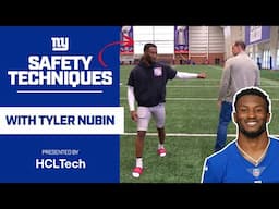 Tyler Nubin 1-on-1 with Shaun O'Hara | New York Giants