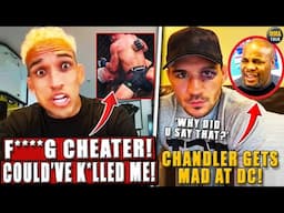 Charles Oliveira GOES OFF on Michael Chandler FOR CHEATING! Chandler GETS MAD at DC! Bisping-Jones