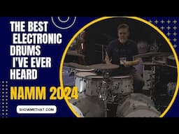 CHECK OUT THE EFNOTE DRUMS NAMM 2024