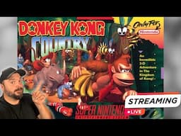 Can We Survive Donkey Kong Country with 1 Life? + Exploring The Minish Cap’s Spooky Graveyard LIVE!