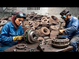 Automotive Brake Drums Manufacturing//Complete Automotive Brake Drums Manufacturing live video