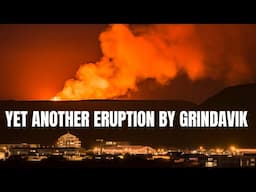 Eruption Number 10 Since 2021 Just Started in Iceland - Full Information Package