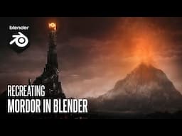 Recreating Mordor In Blender