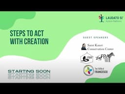 Webinar: Steps to Act with Creation