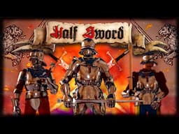 HALF SWORD, O TABS "REALISTA" // BATALHAS MEDIEVAIS COM FÍSICA!!