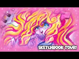 A Look at My Recently Finished Sketchbook! | 『Sketchbook Tour #26』