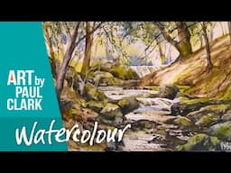 How to Paint a Stream with Rocks ... in Dartmoor!