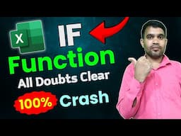 Learn Excel Formula | IF and Nested IF | Formula All Doubts Clear | Excel