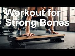 Workout for Strong Bones on the Step from the floor-intermediate level