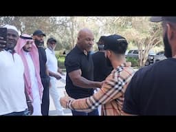 MIKE TYSON CONFRONTS ME BEFORE MY BOXING FIGHT!!