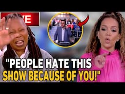 Sunny Hostin 'The View' Host ATTACKS Whoopi After She Said She's The Reason PEOPLE HATE THE SHOW