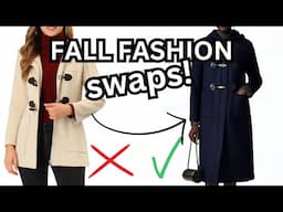 Fall Fashion Swaps To UPDATE or FRESHEN Up Your Style! 2024