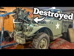 I DISCOVERED Why My Cheap Military Truck Was Parked – Tearing Down the Engine for Answers!