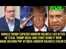 Breaking News Andrew Holiness Got Exposed By Donald Trump For Stealing/ PNP Rush Andrew Holiness...