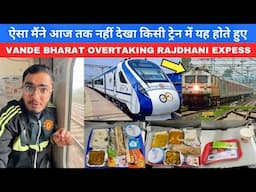 Bhopal Delhi India’s Fastest Vande Bharat Express Journey with Food Review😋