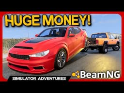 Repo Missions: Make BIG BUCKS in BeamNG Career Mode!