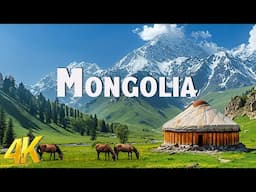 Mongolia in 4K - Cinematic Relaxation with Stunning Nature Scenery