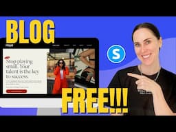 Build your Blog Website FREE Systeme.io Tutorial