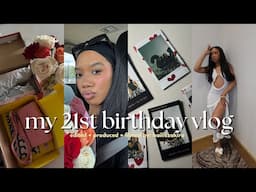 my 21st birthday ✧˖° ~ birthday prep, brunch, game night, college life  + more