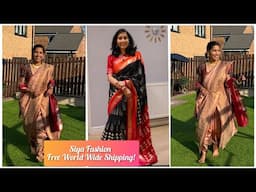 Festive Wear Saree Collection from Siya Fashion | Potluck Gathering