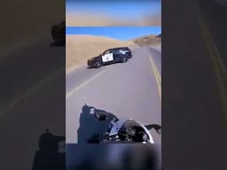 Biker Almost Taken Out by a Police Officer