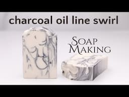 Charcoal Oil Line Soap Making