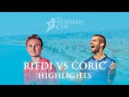 Hopman Cup Men's Final: Borna Ćorić vs Leandro Riedi