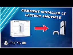 PS5 PRO : COMMENT INSTALLER LE LECTEUR AMOVIBLE ?