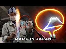 How Japanese Neon Signs are Made | MADE IN JAPAN