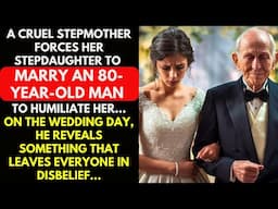 A CRUEL STEPMOTHER FORCES HER STEPDAUGHTER TO MARRY AN 80-YEAR-OLD MAN...