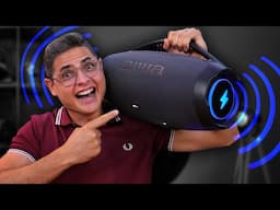 INCRÍVEL! Caixa de som AIWA BOOMBOX PLUS com 200W RMS! Unboxing e Impressões