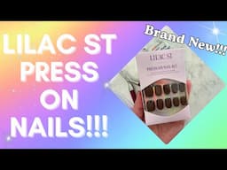 Brand New!!! Lilac St Press On Nails Review | Semi-Sweet @lilac_st