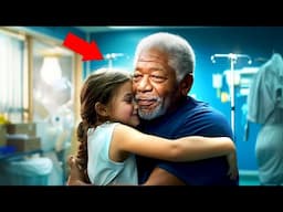 Morgan Freeman Hugs Girl Just Before Her Dying... Just Watch What Happens Next