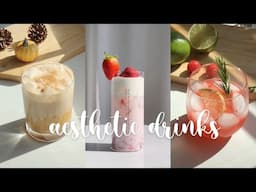 aesthetic drinks from tiktok | part 2 | homecafe tiktoks compilation | ghostmlkq.