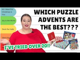 Puzzle Lovers' Guide to Advent Calendars – Ranking 20+ Popular Countdowns! (No Spoilers!)