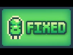 How I FIXED my Indie Game!