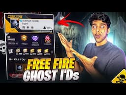 7 Years Old Ghost ids 😱😨 - Searching 2017 Ghost Ids in Free fire - Gaming with Raahim