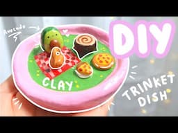 DIY CLAY TRINKET DISH | SUMMER PICNIC SCENE ✨