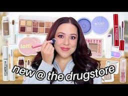 I tried ALL of the new DRUGSTORE makeup (mostly under $10 🙌)