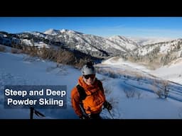 Powder Day in the Backcountry // Utah Backcountry Skiing