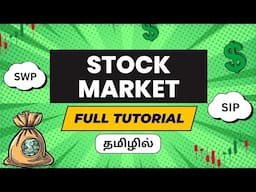 Stock Market Full Course for Beginners | SIP | SWP | Compound Interest Explained in Tamil