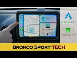 Ford Bronco Sport | How to connect a Phone and Setup Apple CarPlay and Android Auto!