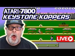 Can RETRO BLISS Catch Hooligan Henry in KEYSTONE KOPPERS on ATARI 7800?