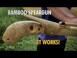 Home Made Bamboo Speargun