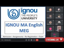 IGNOU MA Engilsh Complete Detail || MEG: Master of Arts (English) - IGNOU Admission