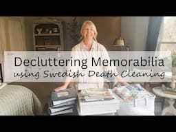 #13 Evaluating Keepsake Items - What to Keep - Decluttering When You are Sentimental