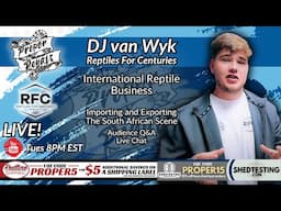 Exploring the Global Reptile Trade with DJ van Wyk from Reptiles for Centuries