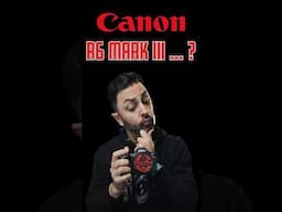 Canon R6 Mark III: Game-changer or Hype?! #Photography